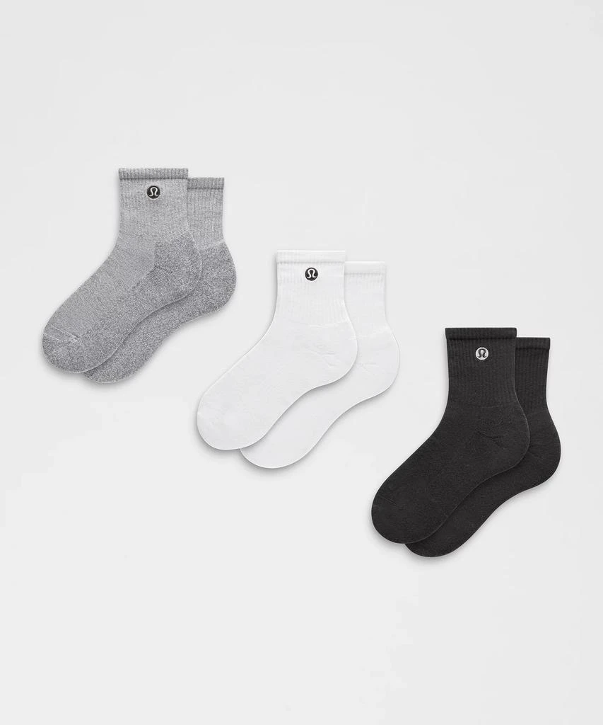 Unisex Daily Essential Quarter Socks *3 Pack 商品