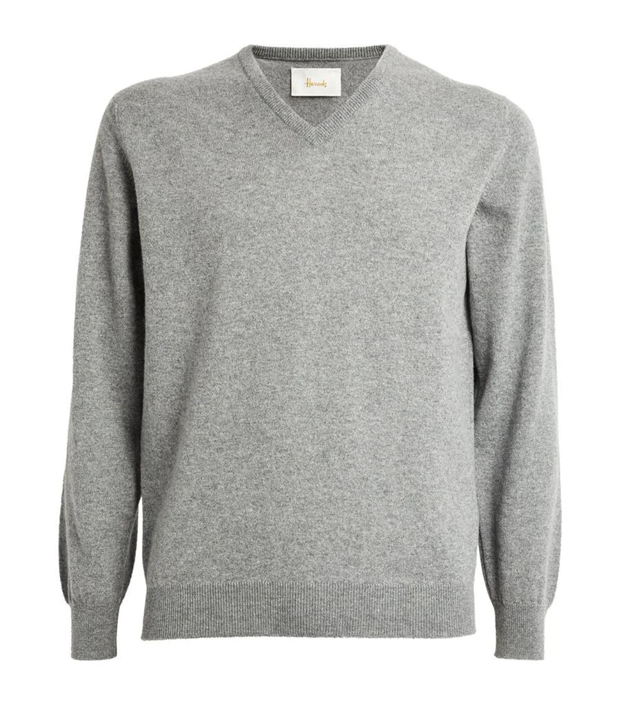 商品Harrods|Cashmere V-Neck Sweater,价格¥3142,第1张图片