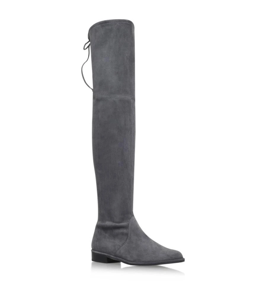 商品Stuart Weitzman|Suede Lowland Thigh High Boots,价格¥9509,第1张图片