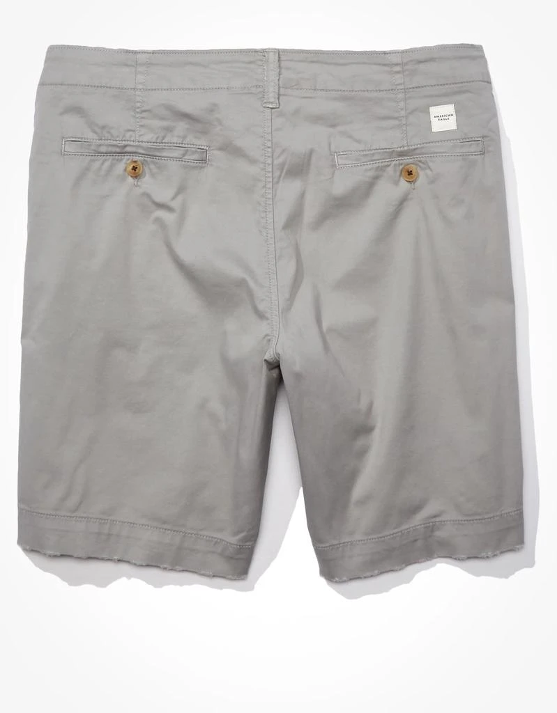 商品AE|AE Flex 9" Lived-In Khaki Short,价格¥103,第5张图片详细描述