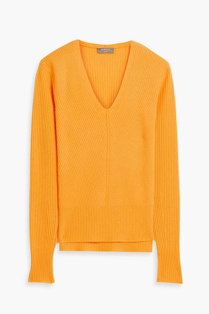 商品N.PEAL|Ribbed cashmere sweater,价格¥2018,第3张图片详细描述