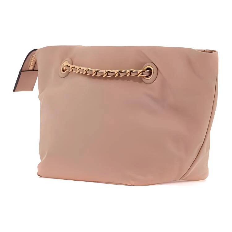 商品[国内直发] Tory Burch|汤丽柏琦 Ella 品牌徽标编织链带 再生尼龙 斜挎单肩包 小号 女款 玫瑰粉色,价格¥2222,第4张图片详细描述