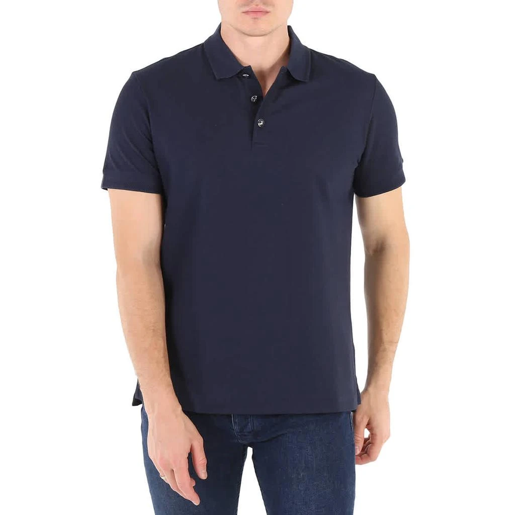 商品Burberry|Burberry Mens Blue Cotton Pique Polo Shirt, Size Large,价格¥1547,第1张图片