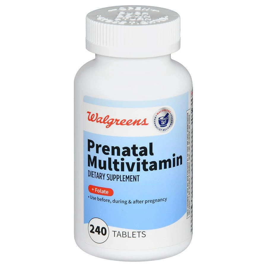 商品Walgreens|Prenatal Multivitamin Tablets (240 days),价格¥158,第1张图片