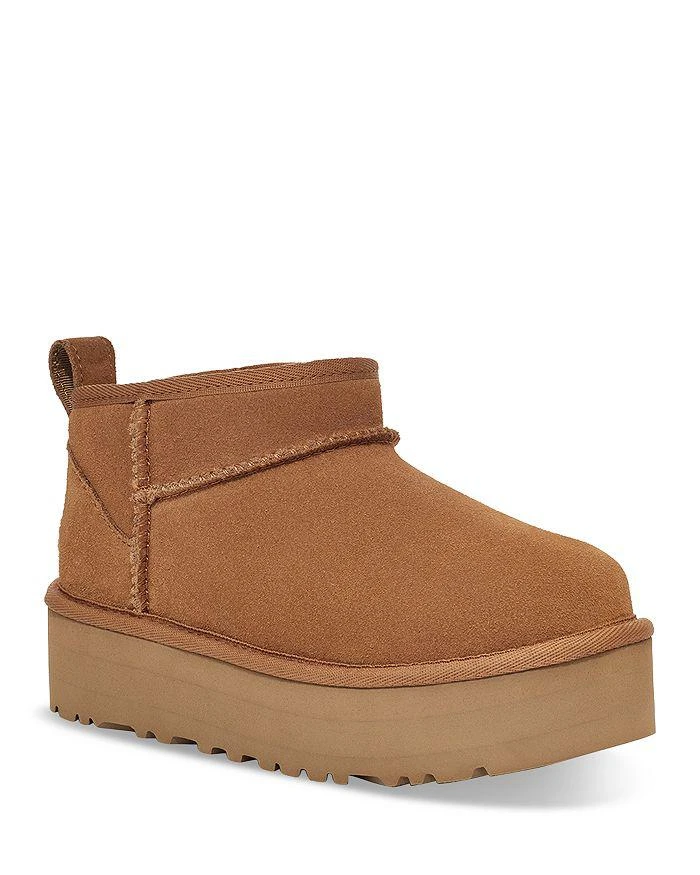 商品UGG|Unisex Classic Ultra Mini Platform Boots - Little Kid, Big Kid,价格¥968,第1张图片