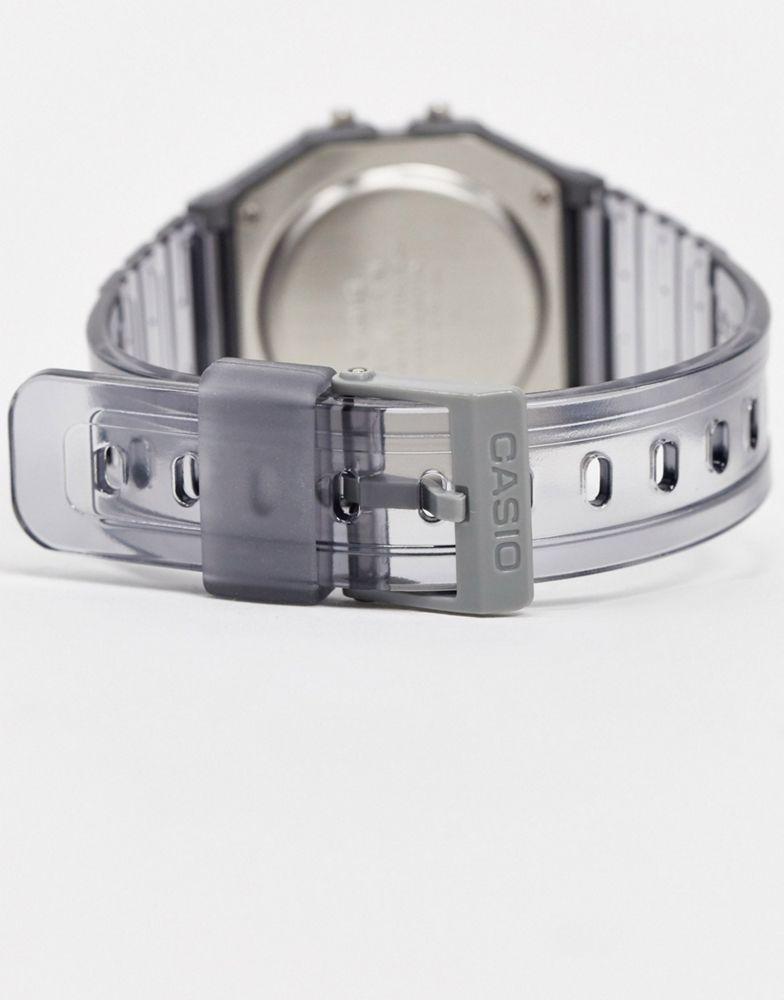 Casio F-91WS-8EF digital watch in grey商品第3张图片规格展示