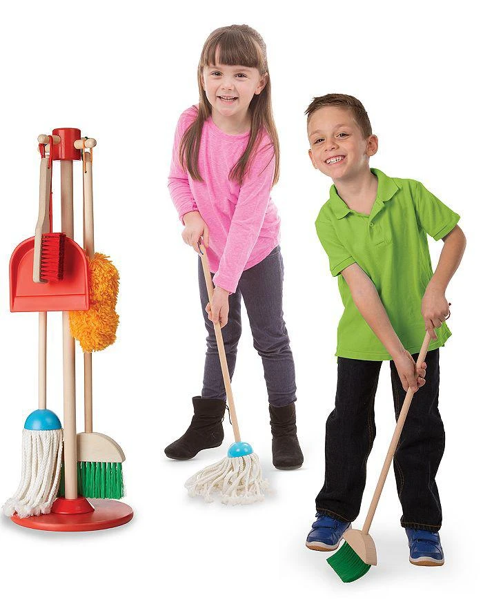 商品Melissa & Doug|Dust! Sweep! Mop! Play Set - Ages 3+,价格¥318,第4张图片详细描述