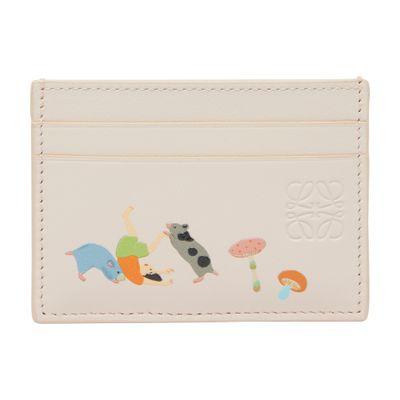 Loewe x Suna Fujita - Hamster simple open cardholder - Wallets