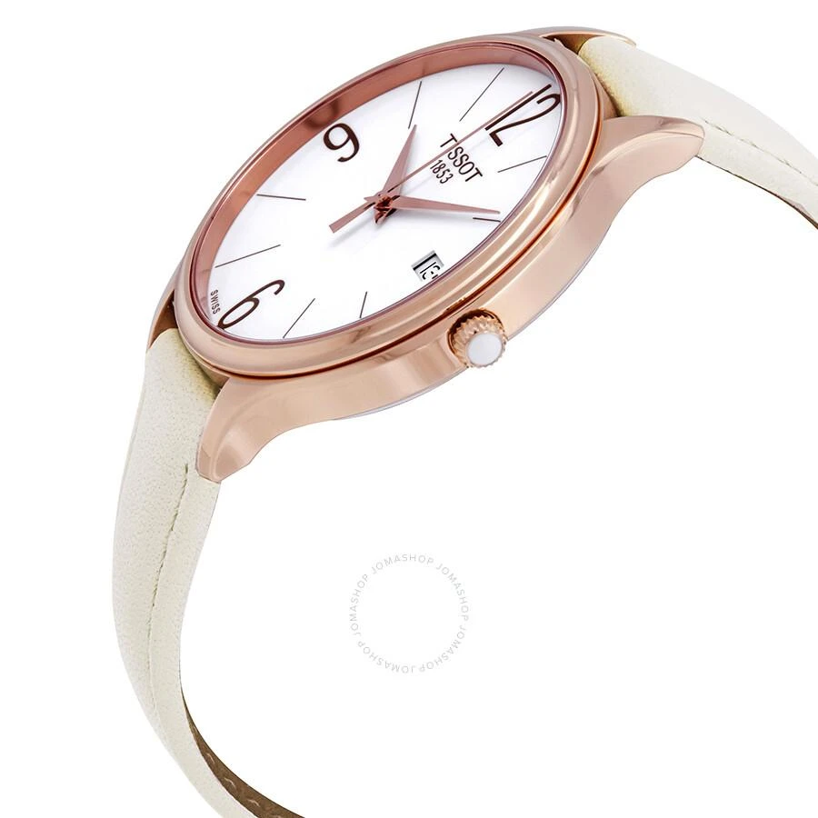 商品Tissot|天梭Bella Ora白色表盘White真皮女士腕表T103.210.36.017.00,价格¥923,第2张图片详细描述