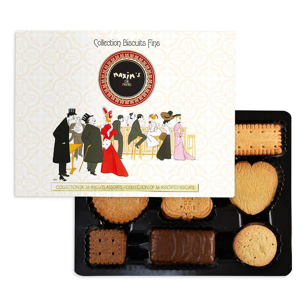 商品Maxim's De Paris|Assorted Cookie Tin,价格¥314,第1张图片详细描述