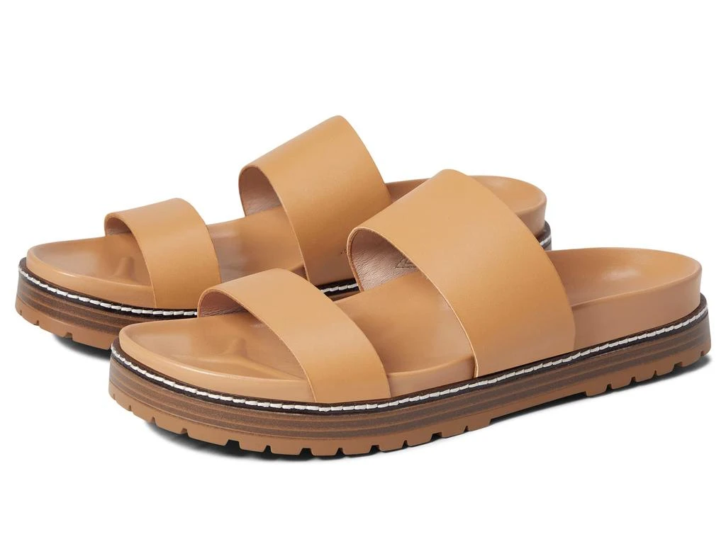 商品Madewell|The Charley Double-Strap Slide Sandal,价格¥645,第1张图片