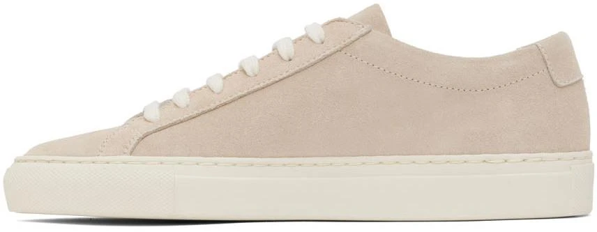 商品Common Projects|Beige Original Achilles Low Sneakers,价格¥1543,第3张图片详细描述