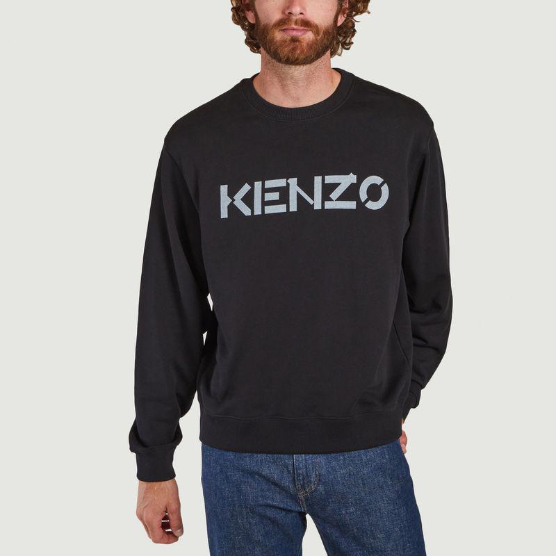 Kenzo Logo Sweatshirt BLACK Kenzo商品第1张图片规格展示