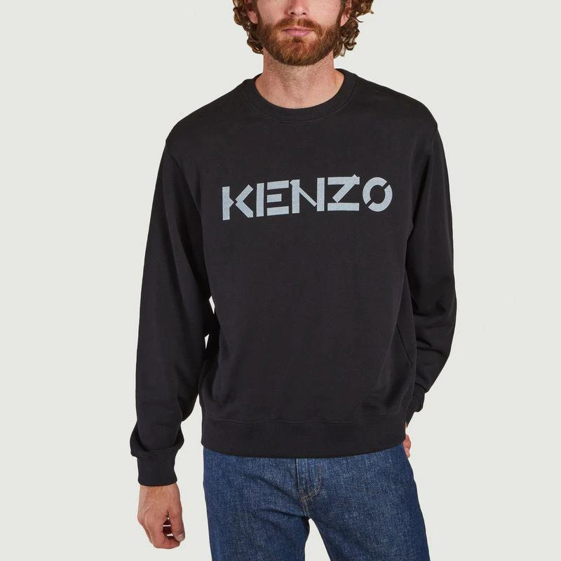 商品Kenzo|Kenzo Logo Sweatshirt BLACK KENZO,价格¥922,第1张图片