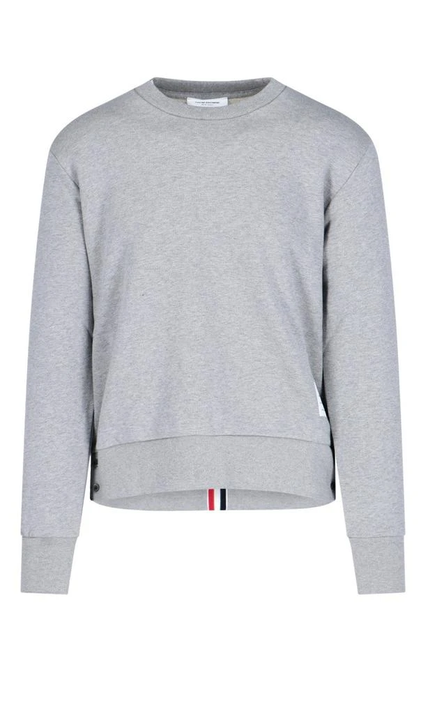 商品Thom Browne|Thom Browne RWB Stripe Crewneck Sweatshirt,价格¥2649,第1张图片