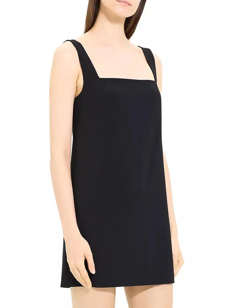 商品Theory|Crepe Mini Shift Dress,价格¥2171,第4张图片详细描述