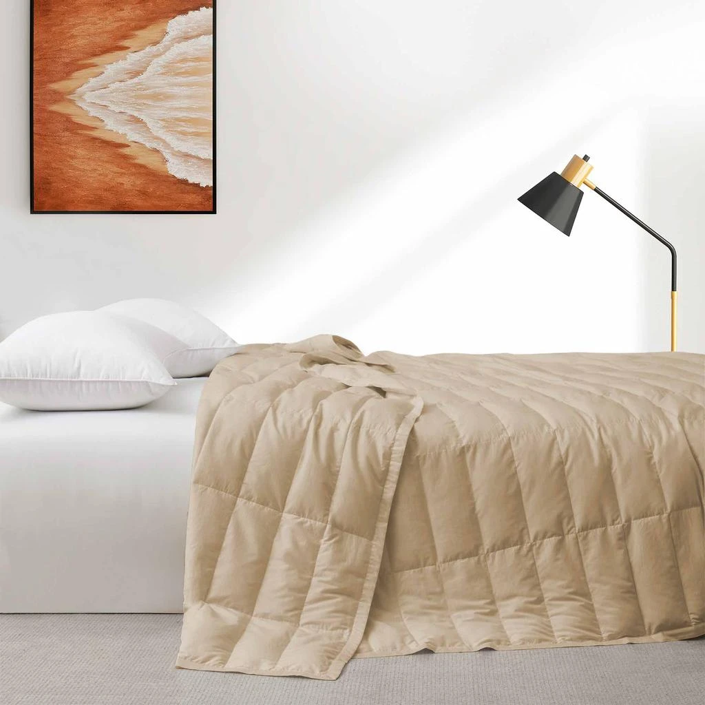 商品Puredown|TENCEL Lyocell Lightweight Cooling Down Bed Blanket Comforter, King or Queen Size Quilt,价格¥920,第3张图片详细描述