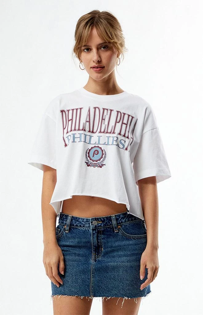 商品New Era|Philadelphia Phillies Cropped T-Shirt,价格¥289,第1张图片