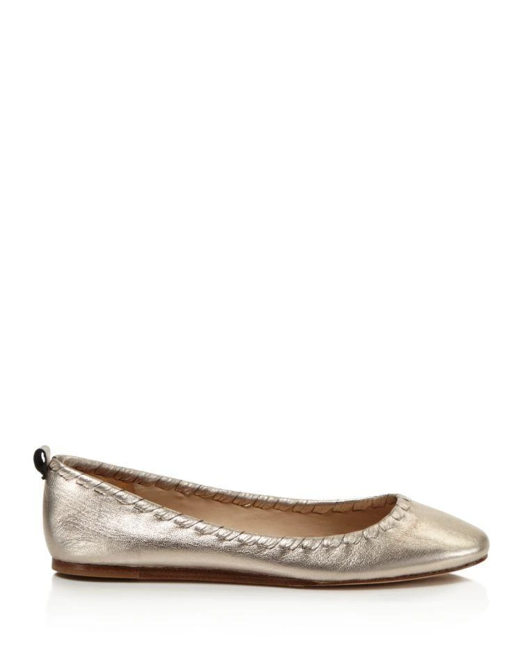 商品Via Spiga|Baylie Ankle Tie Ballet Flats ,价格¥378,第2张图片详细描述