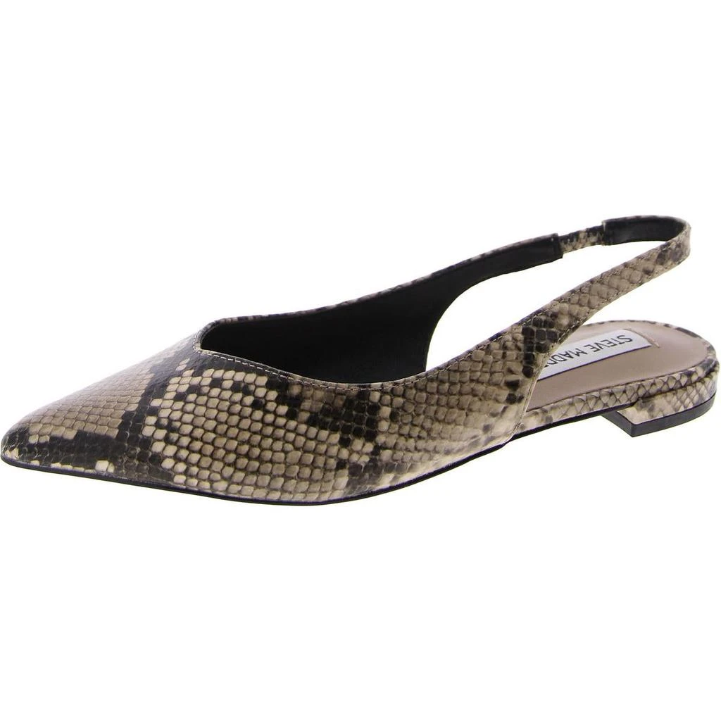 商品Steve Madden|Care Womens Faux Leather Pointed Toe Slingbacks,价格¥165,第5张图片详细描述