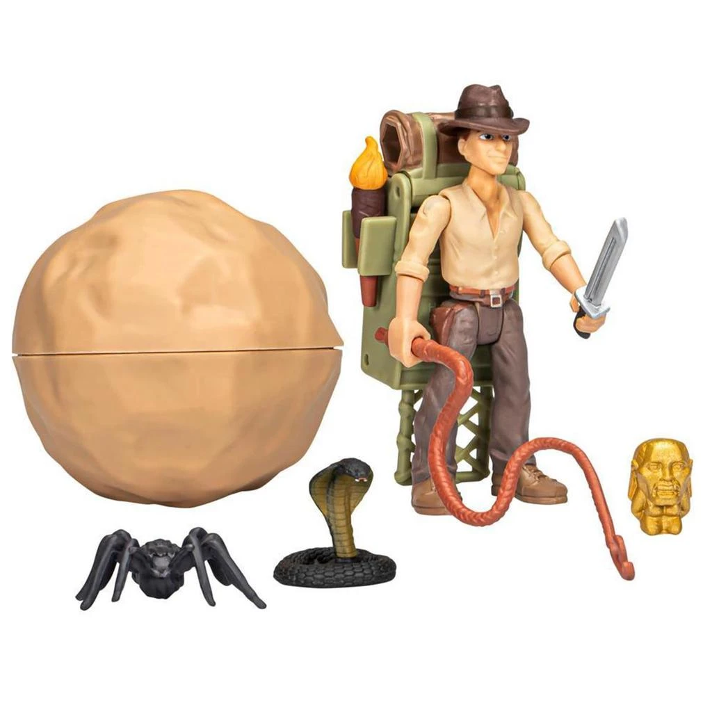 商品Hasbro|2.5 in. Indiana Jones Worlds of Adventure Indiana Jones Figure - Pack of 4,价格¥448,第1张图片