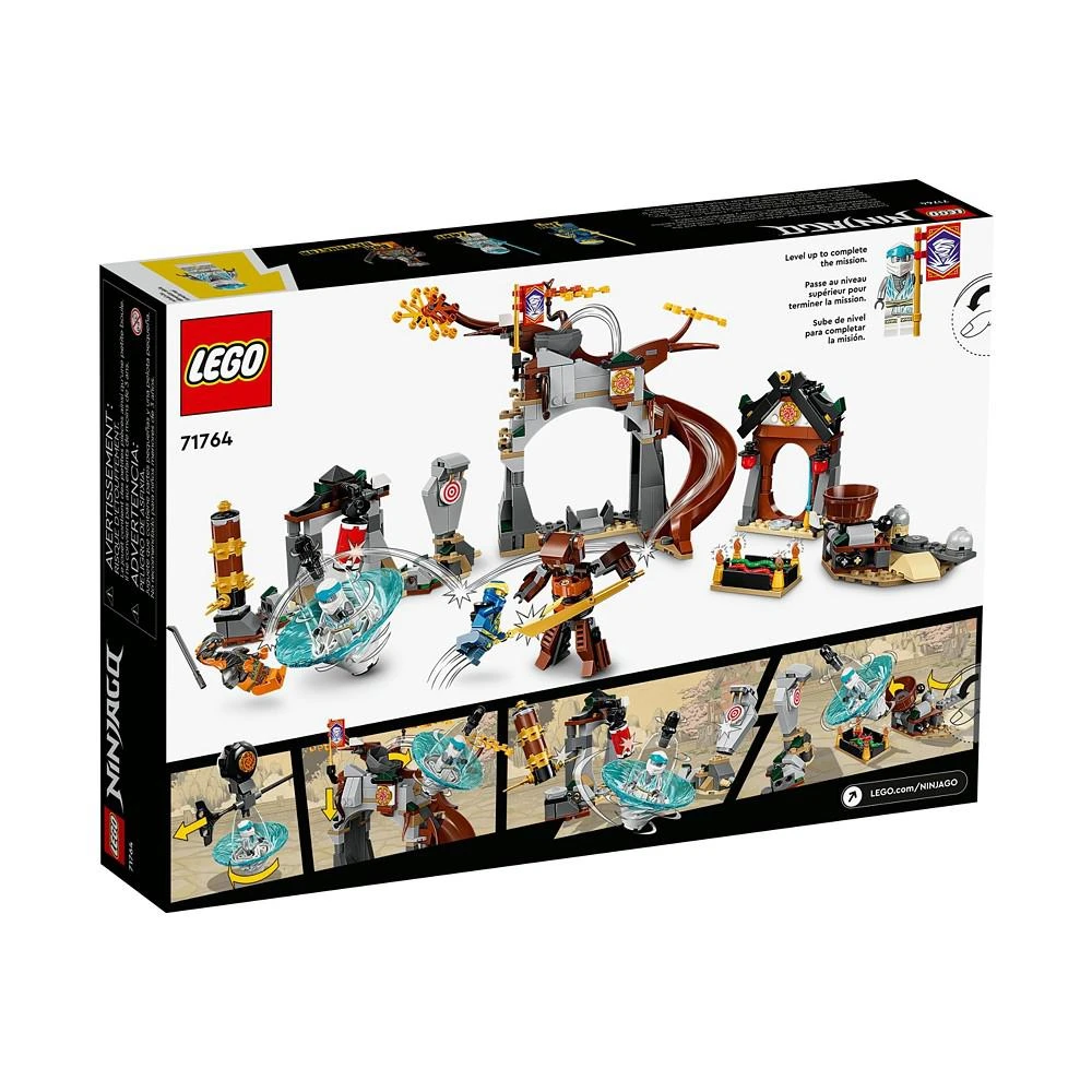 商品LEGO|Ninjago Ninja Training Center Building Kit, with Ninjago Zane, Jay and a Spinning Toy, 524 Pieces,价格¥298,第3张图片详细描述