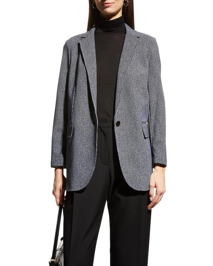 商品Theory|Cutaway Houndstooth Blazer,价格¥1277,第3张图片详细描述