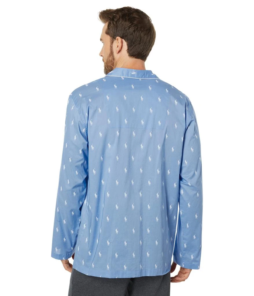 商品Ralph Lauren|AOPP Woven Sleepwear Long Sleeve PJ Shirt,价格¥108,第2张图片详细描述