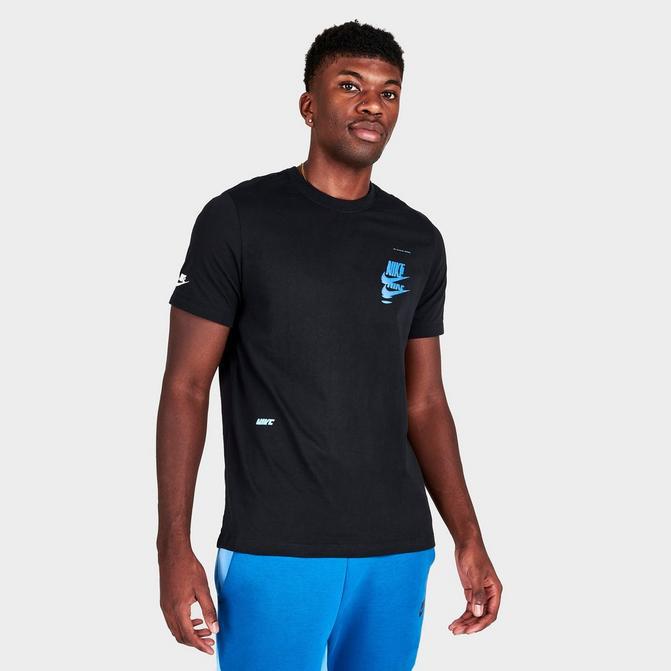 Men's Nike Sportswear Essentials+ Futura Glitch Graphic Short-Sleeve T-Shirt商品第1张图片规格展示