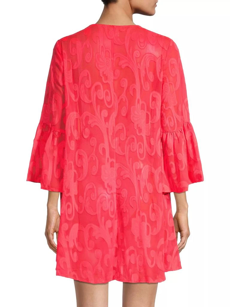 商品Lilly Pulitzer|Motley Swirl Jacquard Coverup,价格¥432,第5张图片详细描述