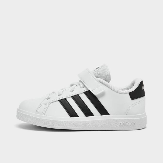 Boys' Little Kids' adidas Grand Court Casual Shoes商品第1张图片规格展示