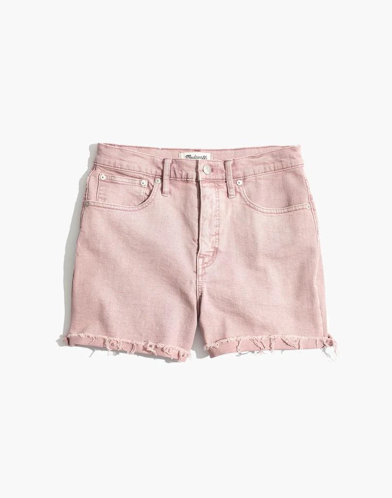 商品Madewell|High-Rise Denim Shorts: Garment-Dyed Edition,价格¥317,第4张图片详细描述