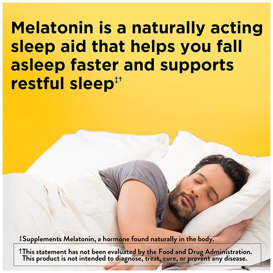 商品Nature Made|Melatonin 3 mg with L-Theanine 200 mg Softgels,价格¥119,第2张图片详细描述