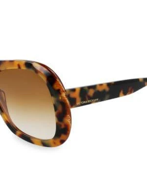 商品Victoria Beckham|Sulptural 59MM Shield Sunglasses,价格¥491,第3张图片详细描述