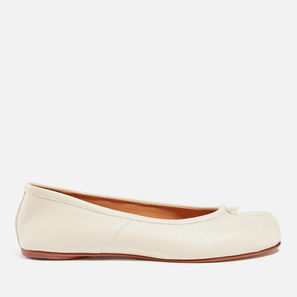 商品MAISON MARGIELA|Maison Margiela Women's Tabi Leather Ballerina Flats,价格¥4523,第1张图片