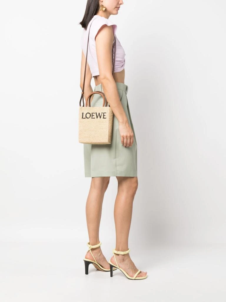 商品Loewe|LOEWE - Standard A5 Rafia Tote Bag,价格¥9433,第4张图片详细描述