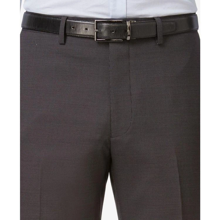 商品Calvin Klein|Men's Slim-Fit Black Micro Pinstripe Suit,价格¥662,第3张图片详细描述