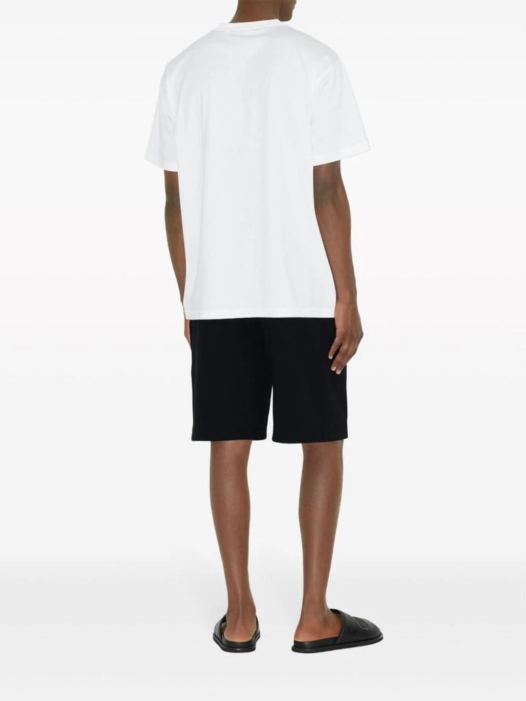 商品Burberry|WHITE COTTON T-SHIRT,价格¥3145,第4张图片详细描述