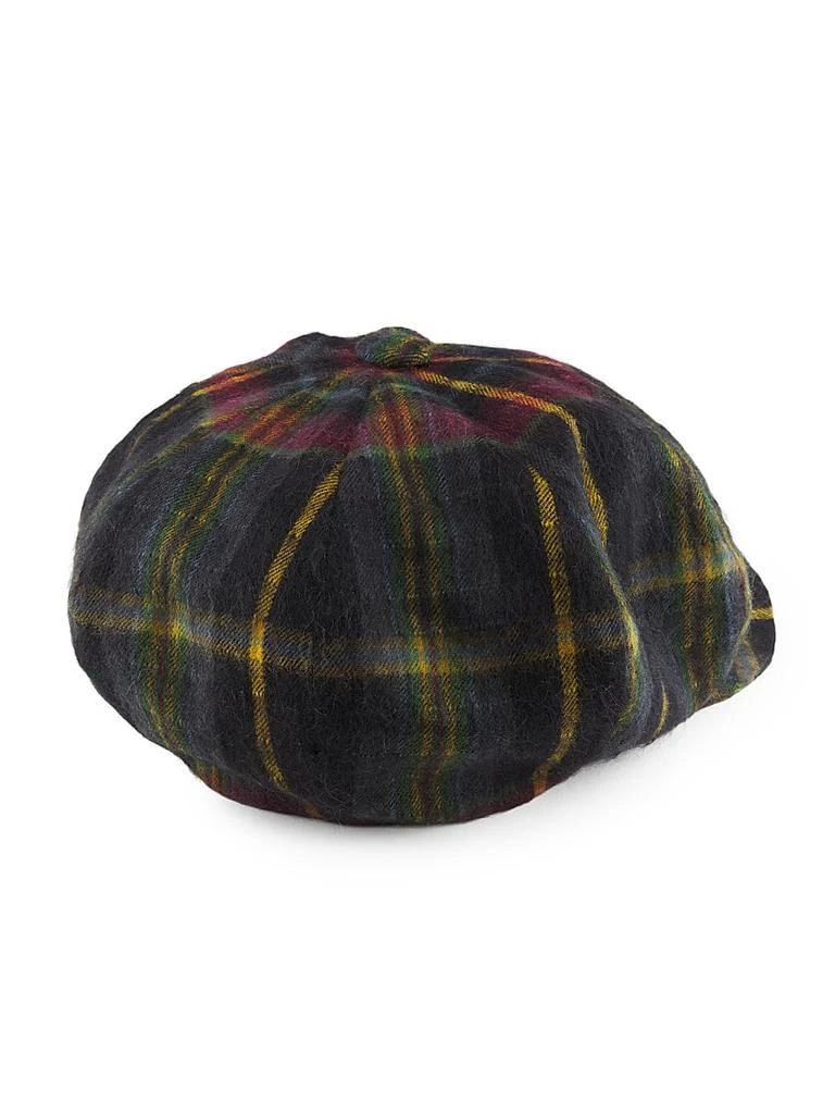 商品Nicholas Daley|Island Ties Check Wool-Blend Baker Boy Cap,价格¥1963,第2张图片详细描述