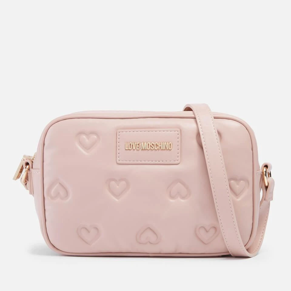 商品Love Moschino|Love Moschino Quilted Heart Faux Leather Camera Bag,价格¥717,第1张图片