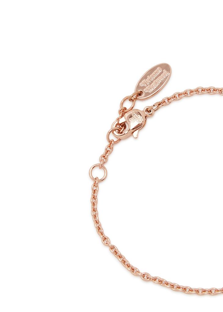 Mini Bas Relief rose gold-tone chain bracelet商品第3张图片规格展示