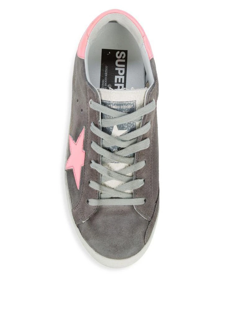 商品Golden Goose|Superstar Suede Patch Sneakers,价格¥2997,第4张图片详细描述