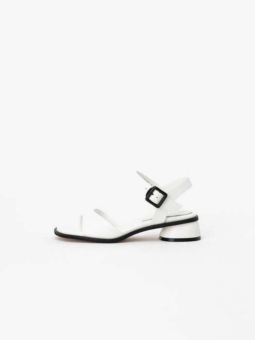 商品CHAUSSURE LAPIN|Spoon Sandals_ Pure White,价格¥2311,第1张图片