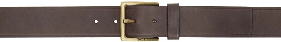 商品Hugo Boss|Brown Leather Belt,价格¥441,第1张图片