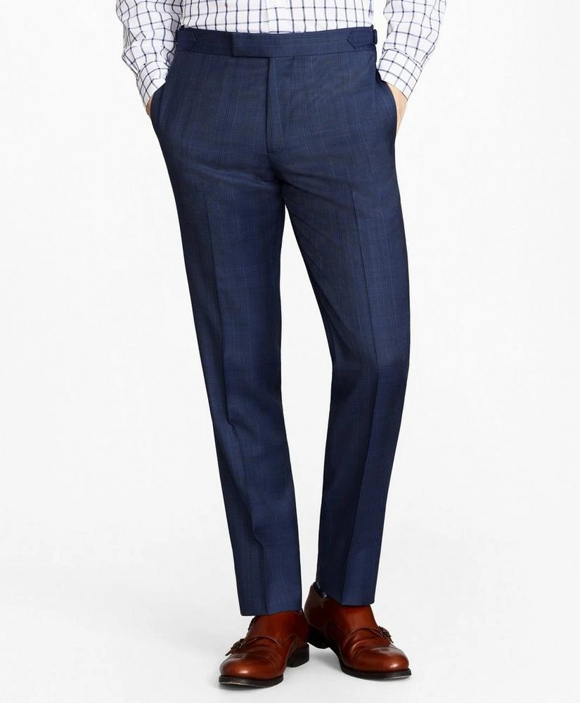 商品Brooks Brothers|Milano Fit Three-Button Plaid 1818 Suit,价格¥2997,第4张图片详细描述