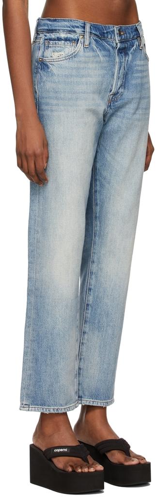 Blue 'Le Slouch' Jeans商品第2张图片规格展示