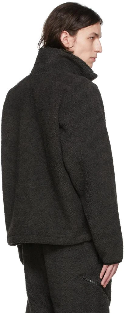 商品Essentials|Black Polyester Jacket,价格¥699,第3张图片详细描述