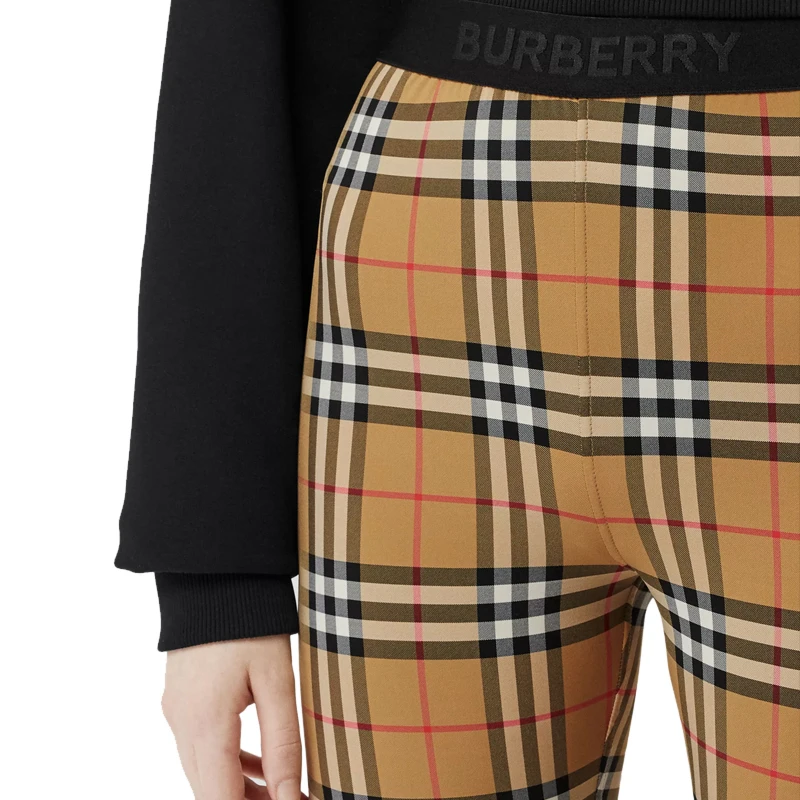 BURBERRY 黄色女士打底裤 8012450 商品