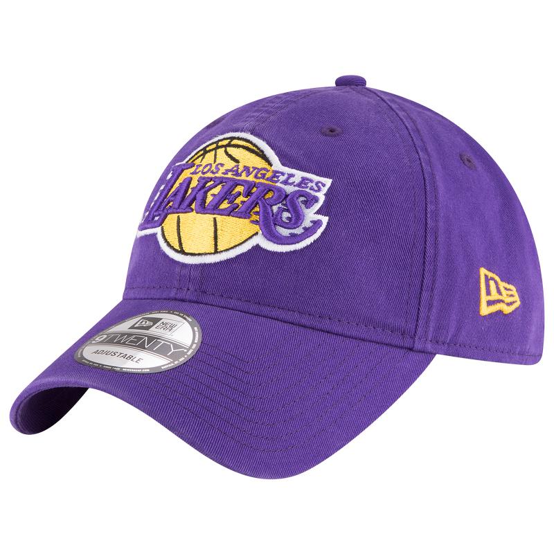 New Era Lakers Core Classic Adjustable Cap - Men's