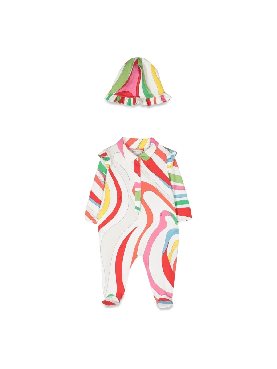 商品EMILIO PUCCI|EMILIO PUCCI 女童套装 PSB030BJ0262999 花色,价格¥1213,第1张图片